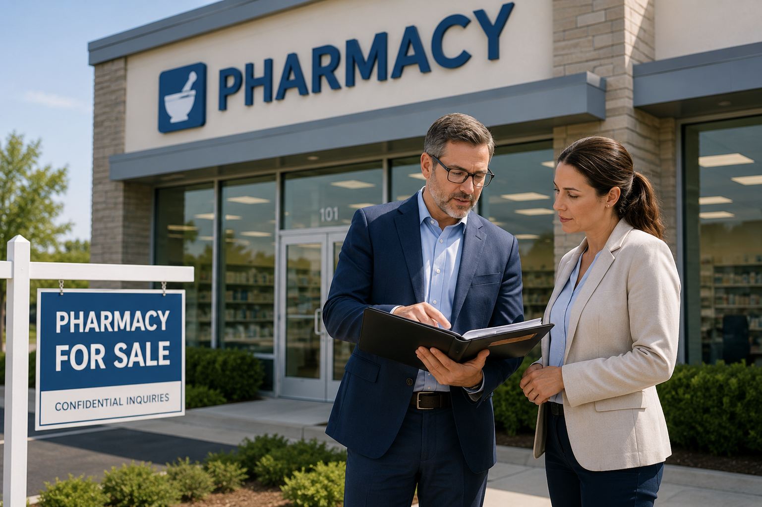 Pharmacy storefront